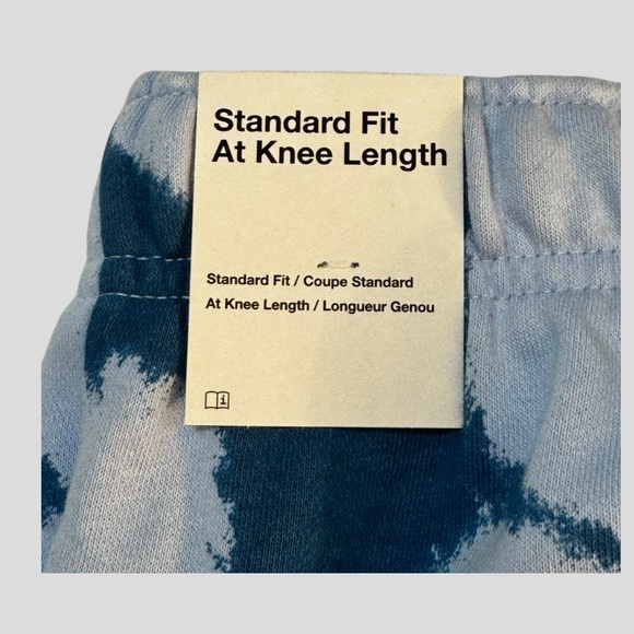Nike Men’s Blue Tie Dye Shorts Athletic Basketball Knee Length Streetwear Size L - Picture 8 of 14